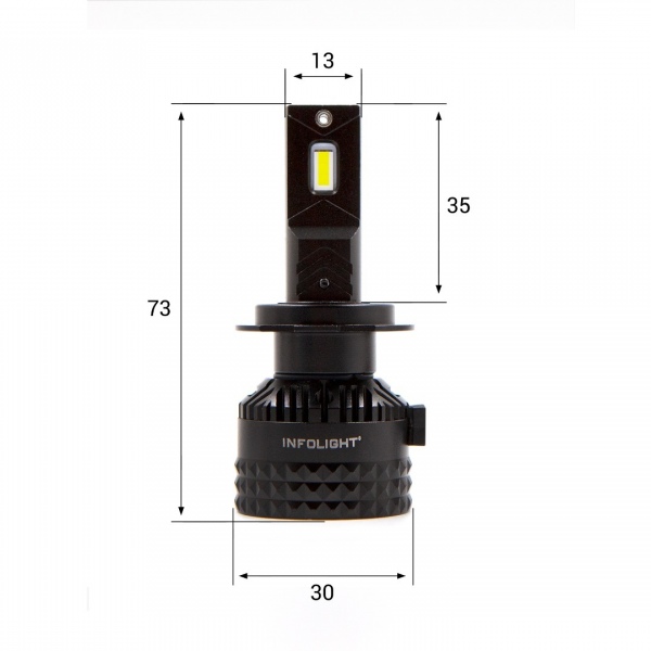 Светодиодная LED лампа Infolight S2 (H7)