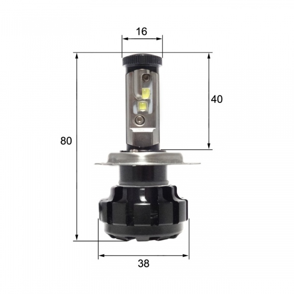 Светодиодная LED лампа Sho-me G 1.4 (H4)